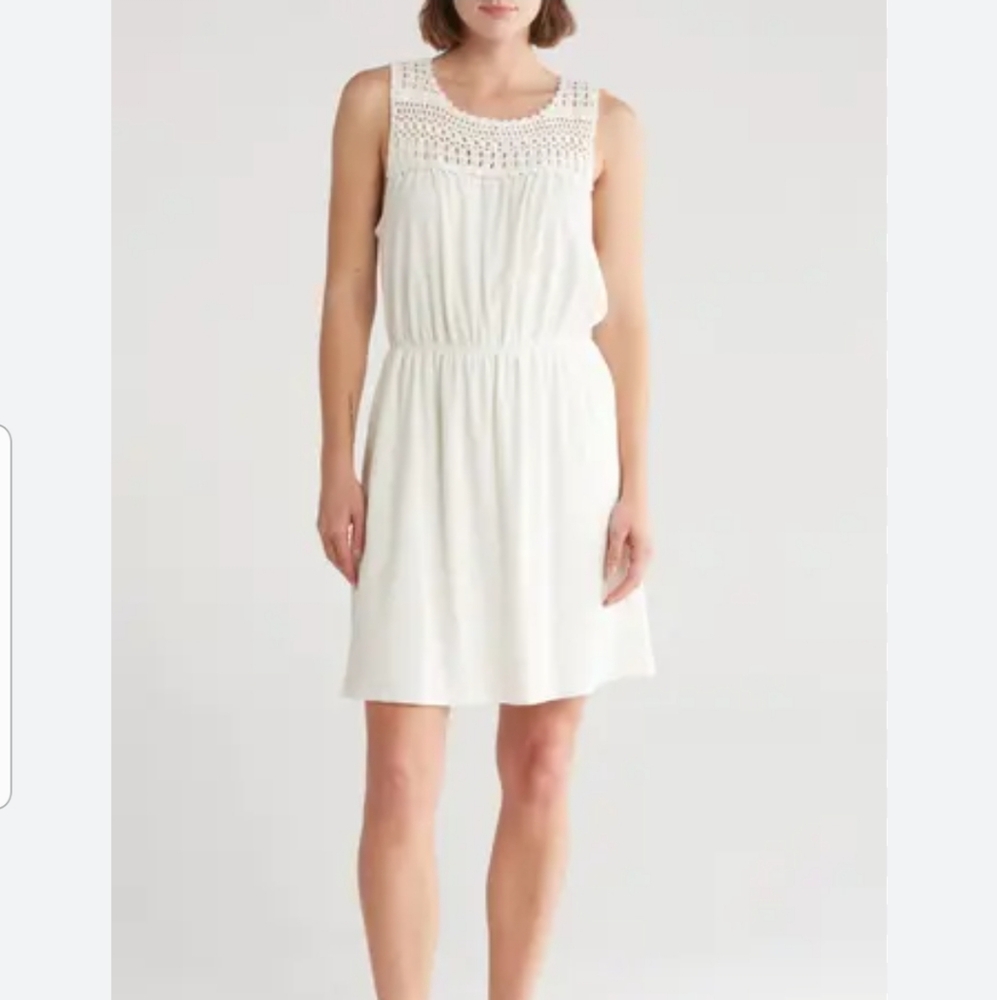 Maje knot yoke dress